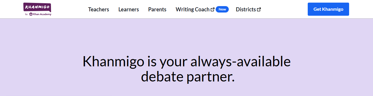 Khanmigo by Khan Academy — free for US teachers